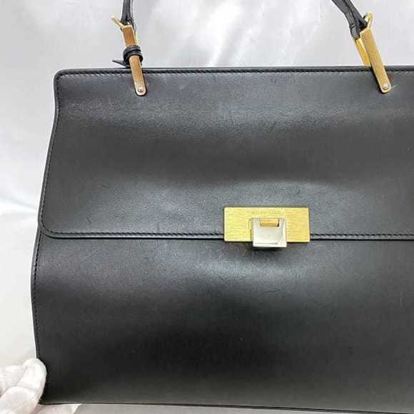 BALENCIAGA 2-Way Leather Cartable Bag Black 330888 - Picture 7 of 11